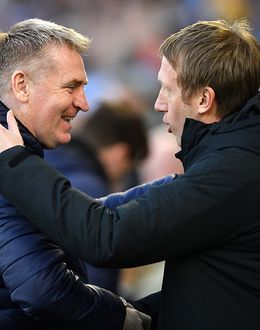 Dean Smith and Graham Potter