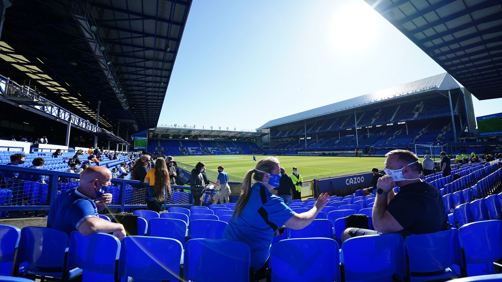 “It has been a year like no other and a season lost to fans. A season in which the joy and camaraderie of matchday has been replaced by silence and empty seats. The three games in the season where we were able to welcome a limited number of supporters into Goodison Park were very special – and somewhat emotional. Like all Evertonians, I am counting down the days for the return of fans in substantial numbers.