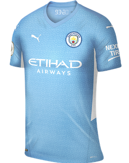 Man City home shirt, 2021/22